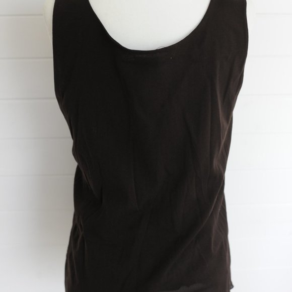 Brown camisole summer top - Picture 4 of 4